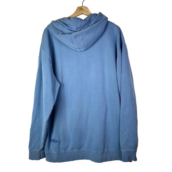 Chamberlain Coffee Blue Cold Brew Elephant Hoodie Sweatshirt L - Picture 2 of 5